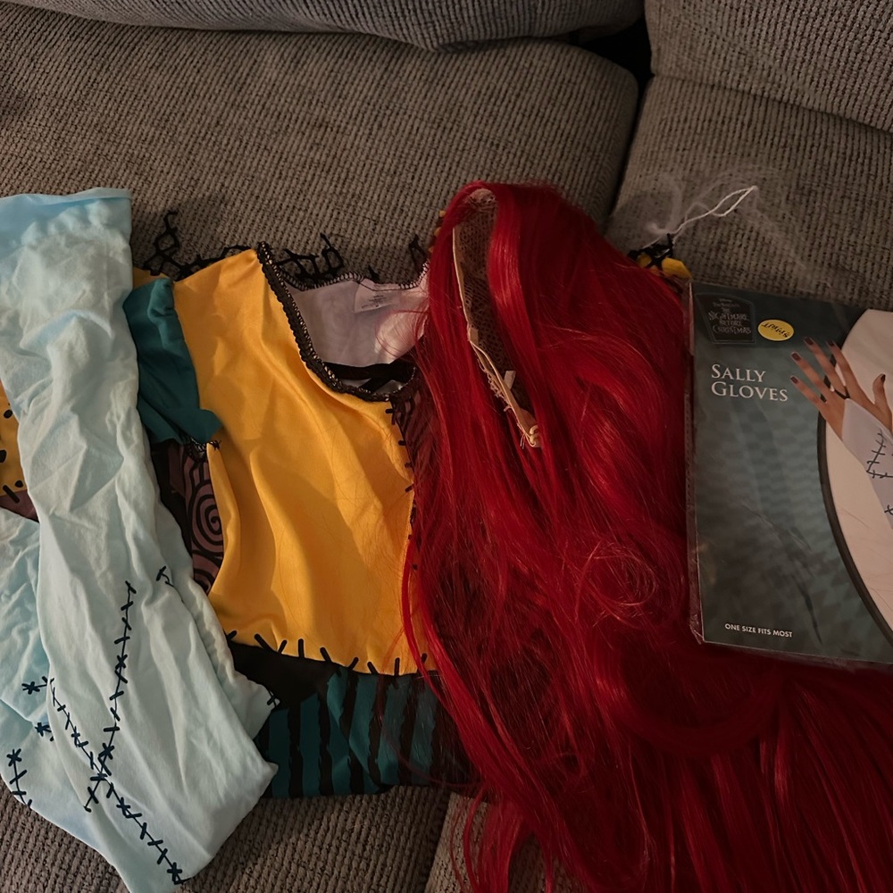 Girls Sally Costume - Nightmare Before Christmas